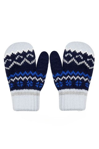 Gloves – 30% AVERARDO wool – BLUE