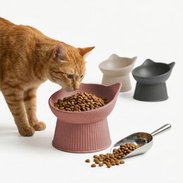 Raised cat bowl "ALMA"