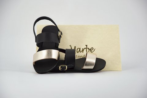 Griechische Kindersandale aus Leder für den Sommer: Alcestis Mini