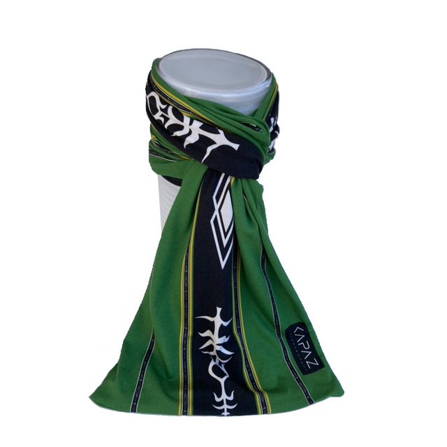 Sciarpa KAPAZ - Verde tenun