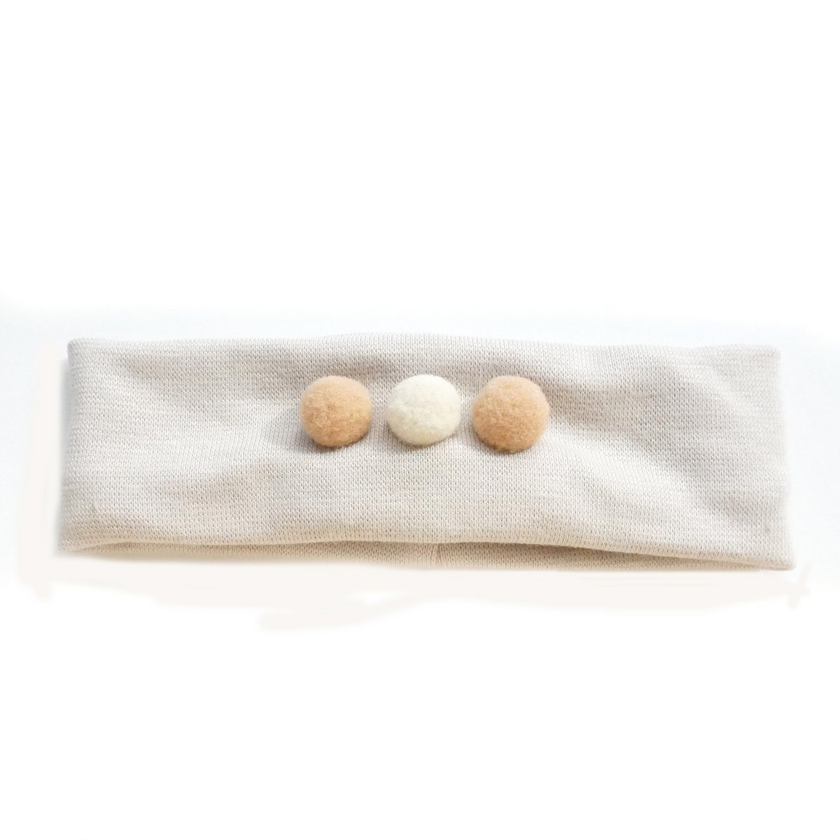 Babyhaarbandje UNI POMPOM OK 4127