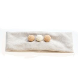 Babyhaarbandje UNI POMPOM OK 4127