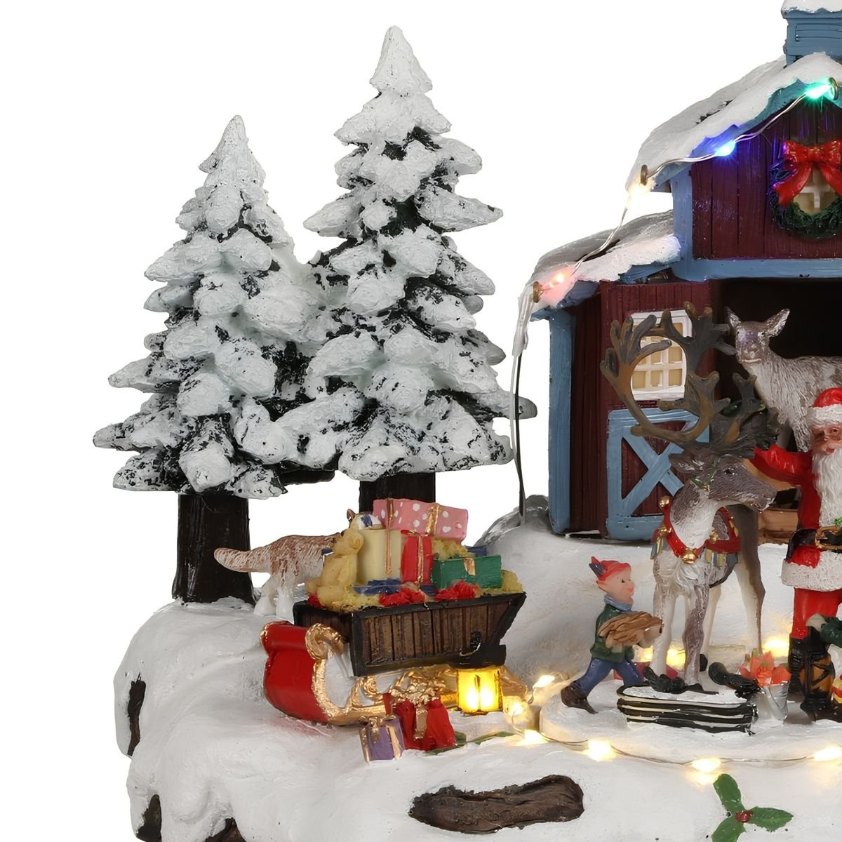 Pueblo navideño en miniatura Luville Originals Multicolor