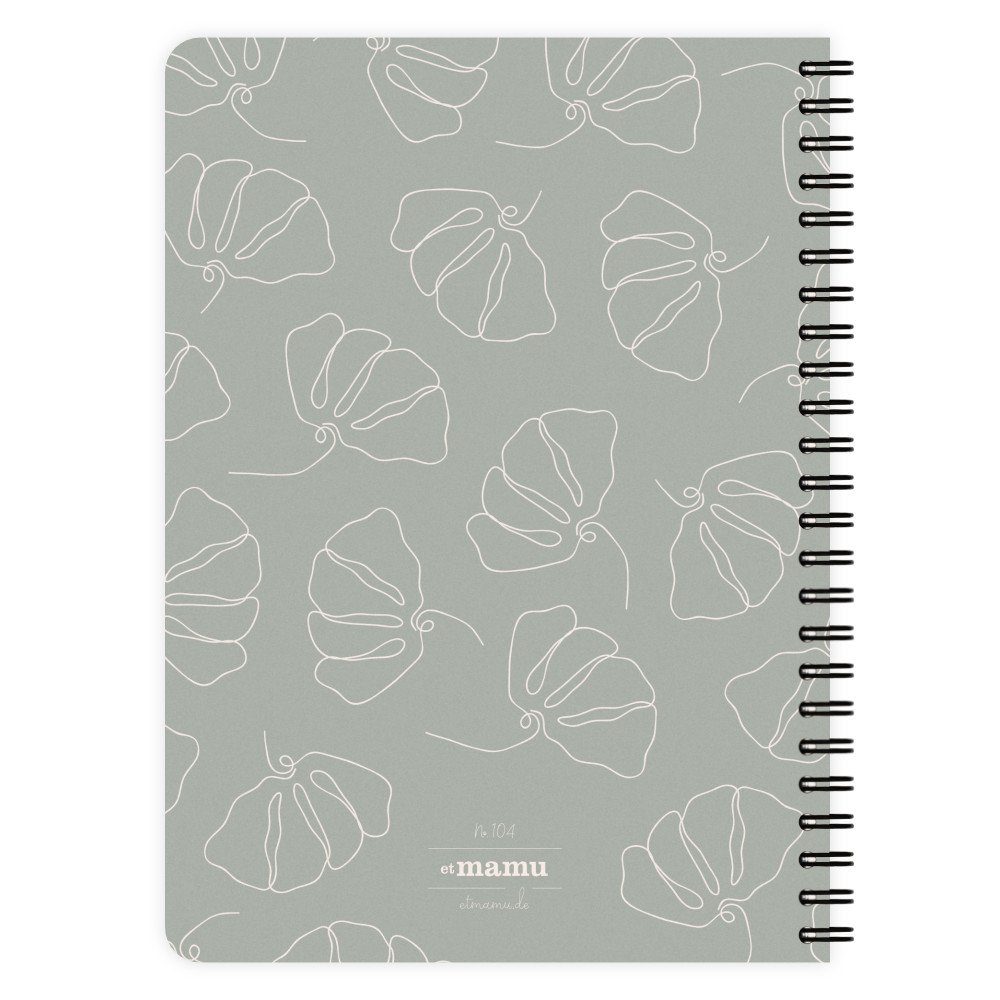 Blocco note Linea Fiori A5
