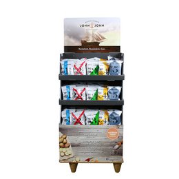 John & John Chips Crisps Gemüse Mixed Roots 40g Tüte