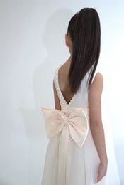 Vestido formal ANABELLA - Melocotón