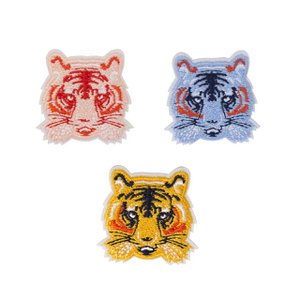 Broches Tijger (1/kaart) Assortiment van 3 designs