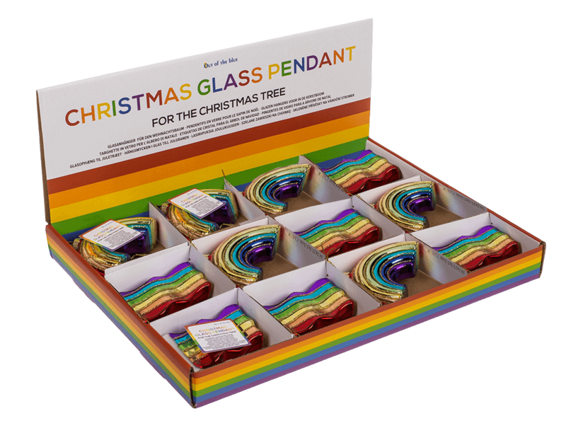 Glasanhänger für den Weihnachtsbaum, Pride,