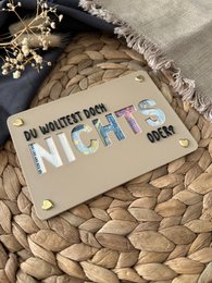 Money gift card - creative packaging for money gifts - financial injection, thank you & gift idea Thank you You didn't want anything