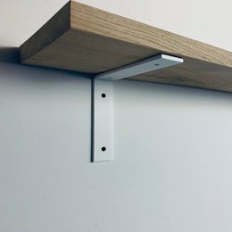 Plankenträger invertiertes L-Modell weiß