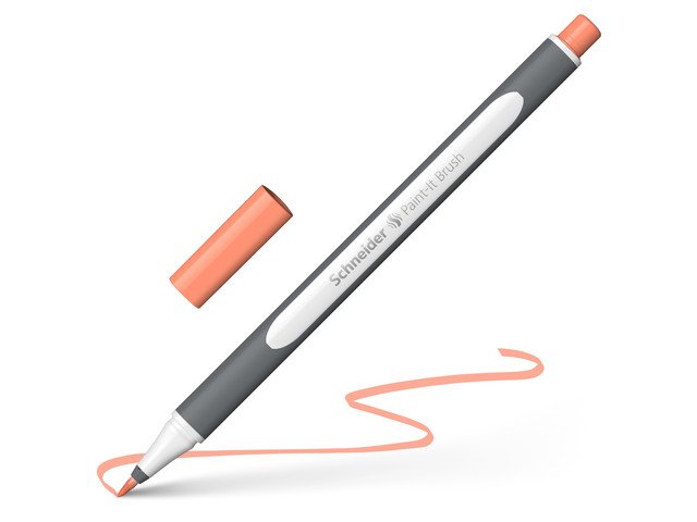 Brushpen Schneider Paint-It 070 abrikoos pastel