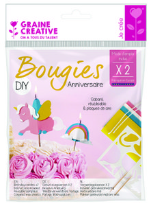 DIY UNICORN BIRTHDAY CANDLES KIT