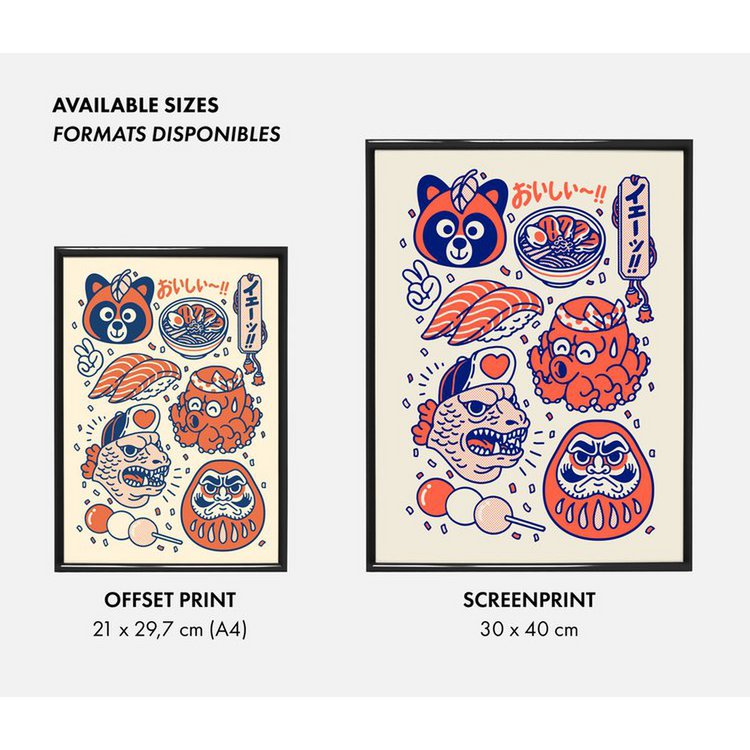 "Nihon" Print - Format 30x40CM OU A4