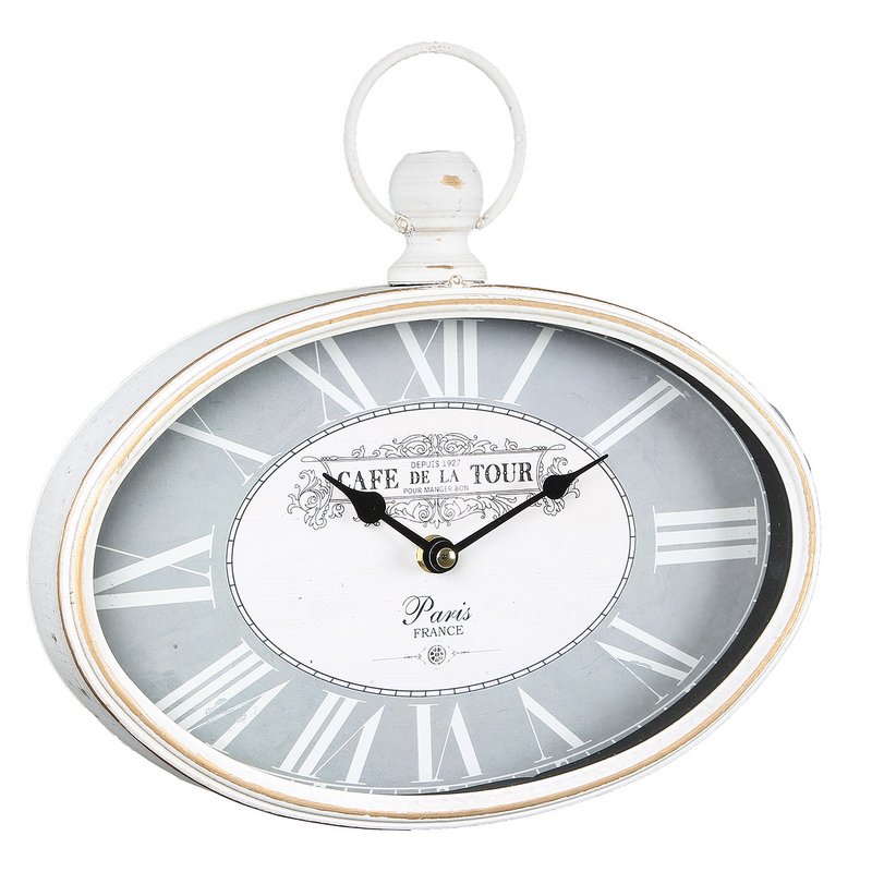 Wanduhr ovale 29cm