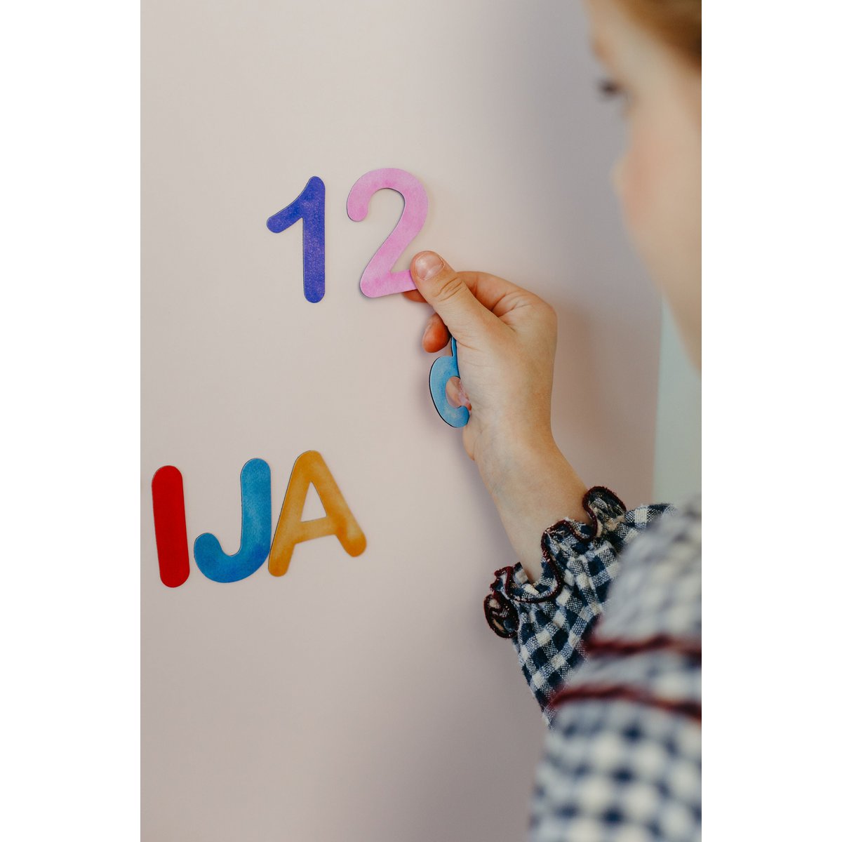 Tableau magnétique pour enfants - Arche - Rose clair