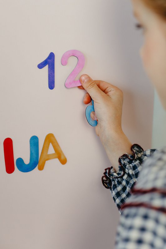 Magneetbord voor kinderen - Arche - Lichtroze
