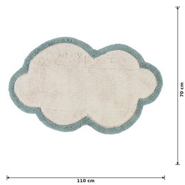 Wolkenkinderteppich Little Nimbus Aqua