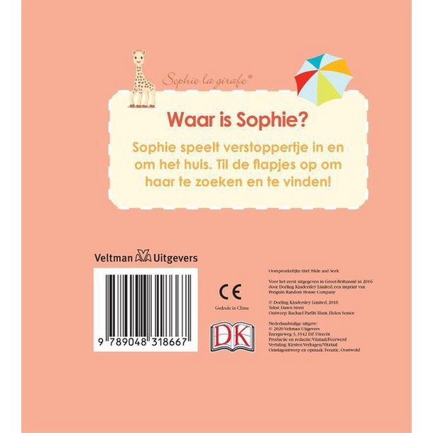 Sophie the Giraffe Cardboard Book: Gdzie jest Sophie?