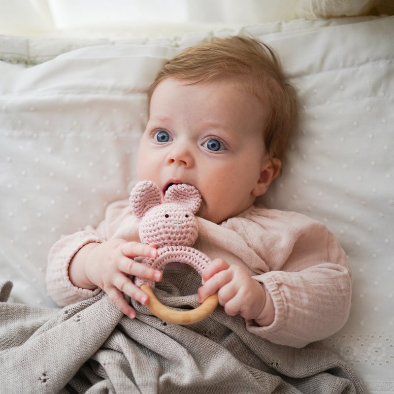 Bunt -teether - jasnoszary