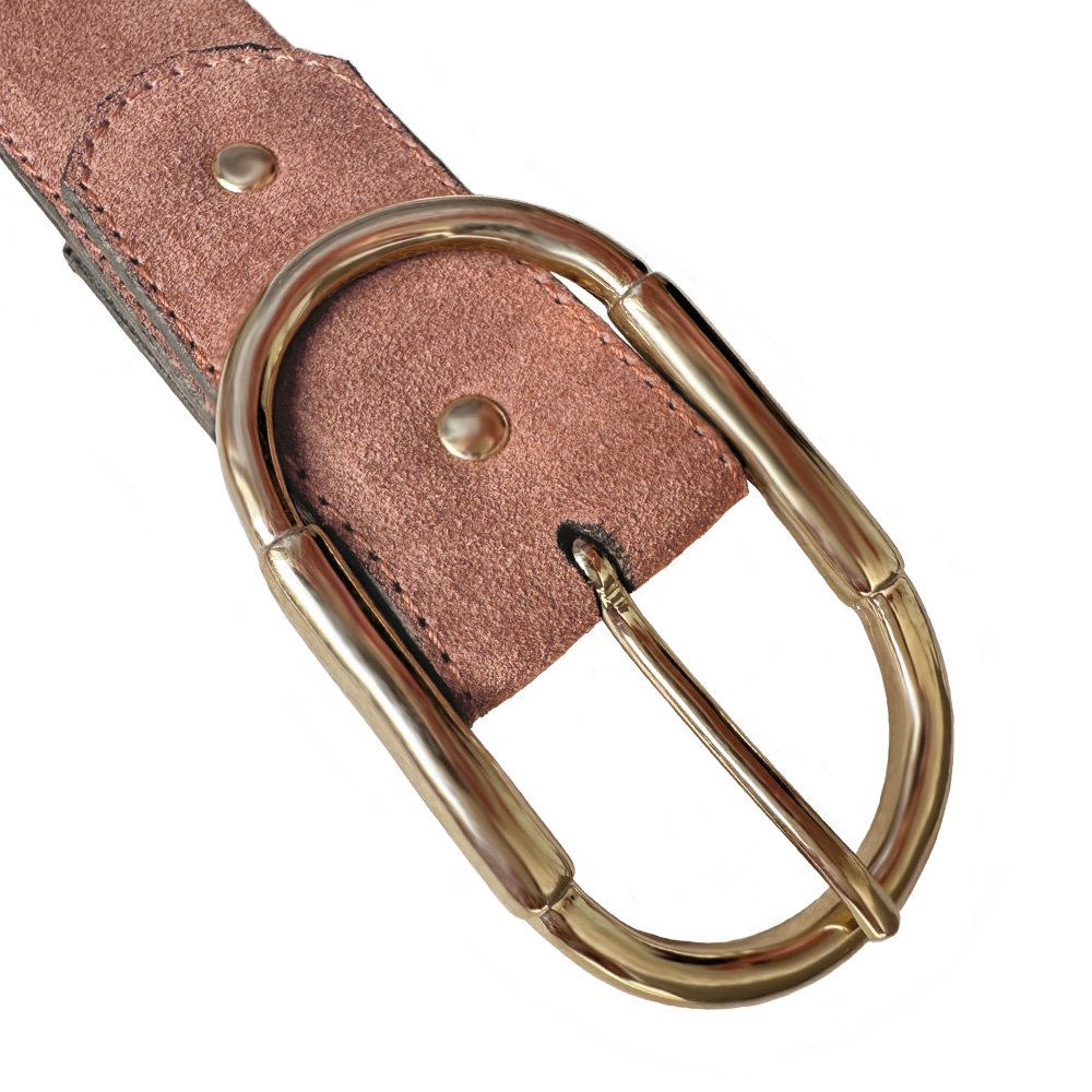 Ceinture Goya - Cognac/Or