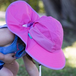 Børnelege Pink Hat UPF 50+