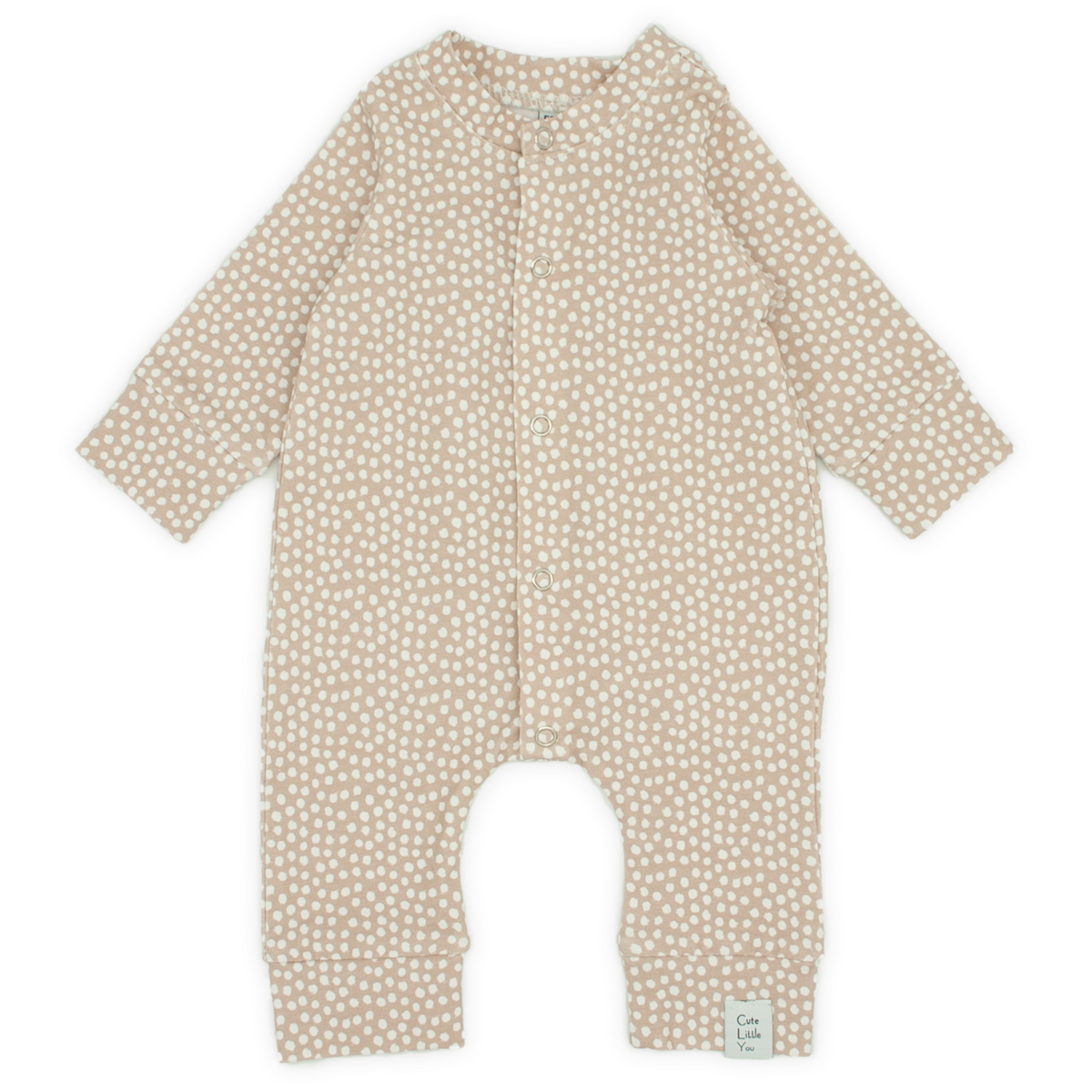 Spielanzug | Punkte | Beige