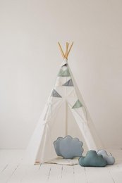 „Schneewittchen“ Tipi- und Blattmatten-Set