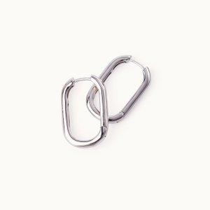 Ohrring The Grace Large Silver
