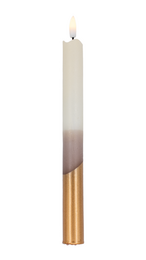 Northern Lights LED candle Cacao Pearl