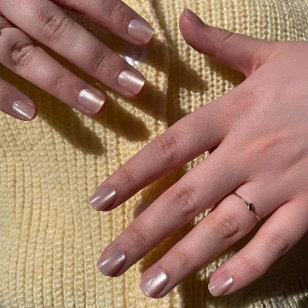 Gelzz Soft Gel Press On Corto Quarzo rosa (S05)