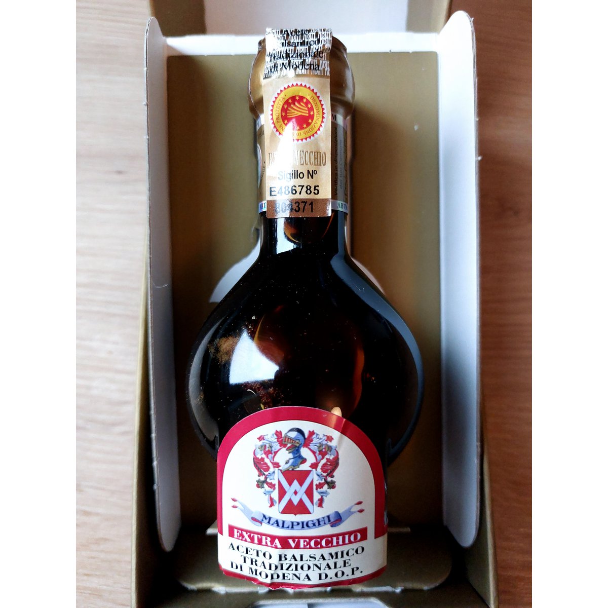 Balsamic Vinegar DOP Modena EXTRAVECCHIO minimum 25 YEARS AGE