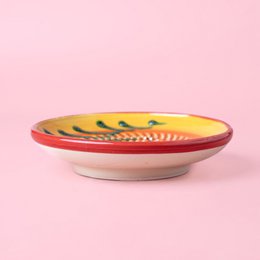 Spanish Vintage Ceramic Plate Grater - Small Red - Provençal