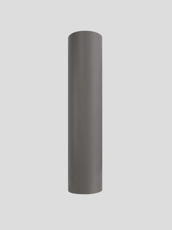 Esterilla de yoga redonda de caucho natural gris