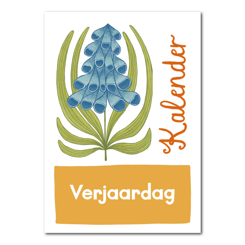 Geburtstagskalender Blumen