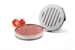 Burgerpresse i rustfrit stål