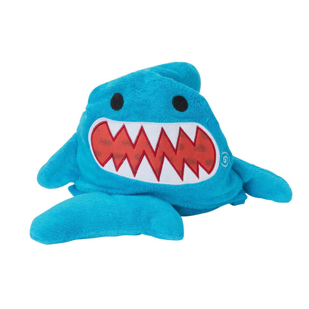 Zoocchini Kinderhandtuch mit Kapuze - Sherman the Shark