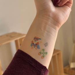 Tymczasowy tatuaż: Mini Power
