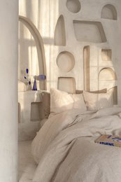 Linen bedding set / Natural melange