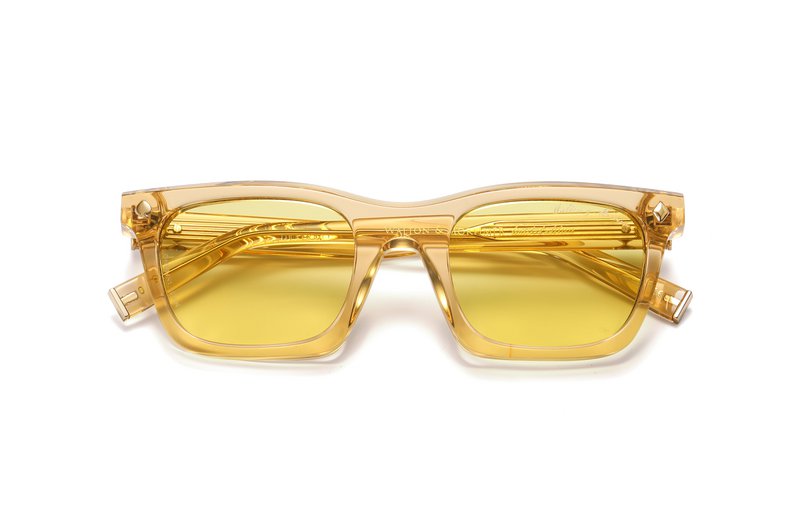 Walton & Mortimer n. 54: occhiali da sole "Inferno" Shimmer Champagne