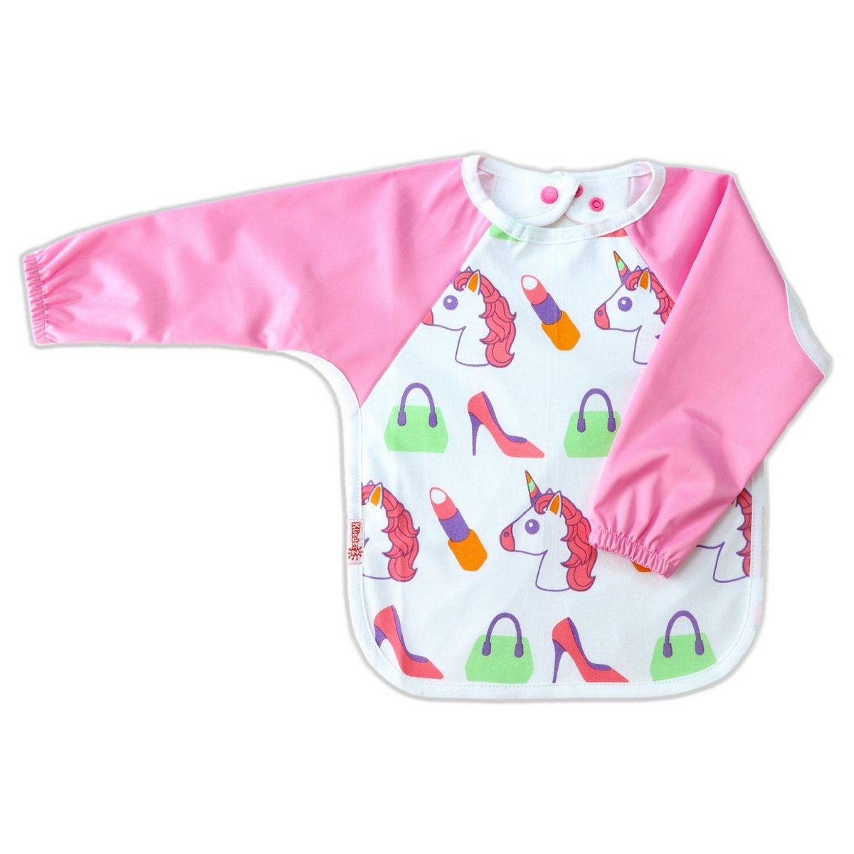 śliniaczek z rękawami Girly Stuff - śliniaczek niemowlęcy/maluch