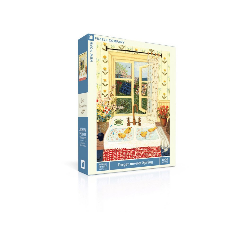 New York Puzzle Company Puzzle Glem-me-Not Spring-1000 stykker