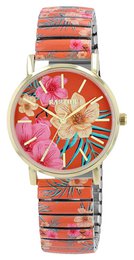 Raptor women's wristwatch "Frida Kahlo Edition" with drawstring