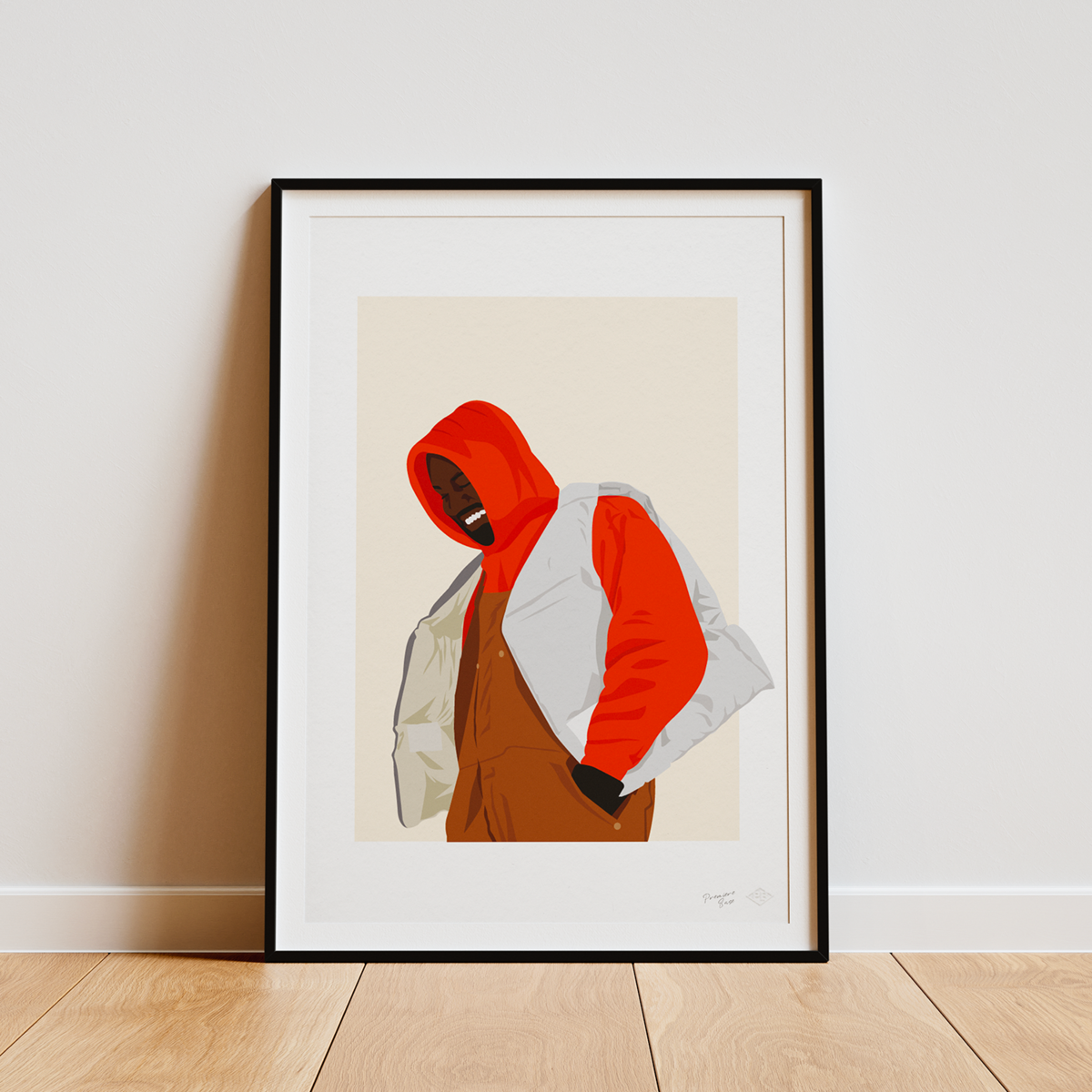 Poster "Kanye West" - A4 & 30x40cm - Art print