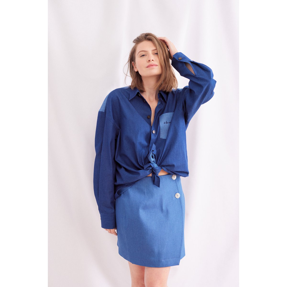 Chemise patchwork