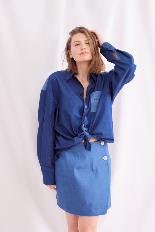 Chemise patchwork