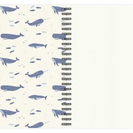 Notesblok Ocean mønster A5