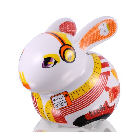Big Money Bank, spaarvarken, porselein, Rabbit Runner