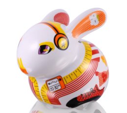 Big Money Bank, sparegris, porcelæn, Rabbit Runner