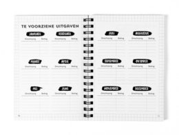 Budget Planner Cash Book A5 // Black and White Household Booklet