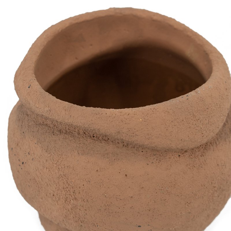 Wazon ceramiczny z organicznego piasku